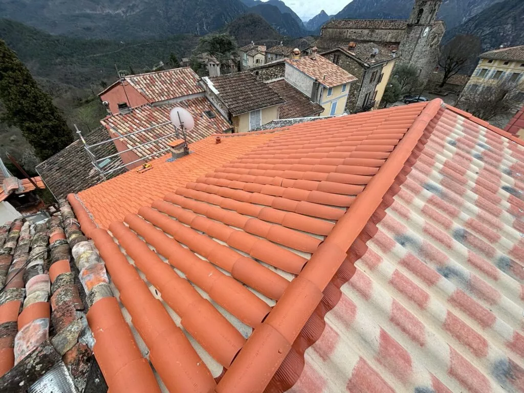 Toiture à Saint-Légier entretenue par un couvreur de la Riviera